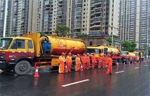 汉中市政管道清淤